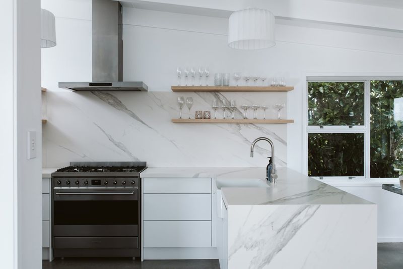 All-White Kitchens
