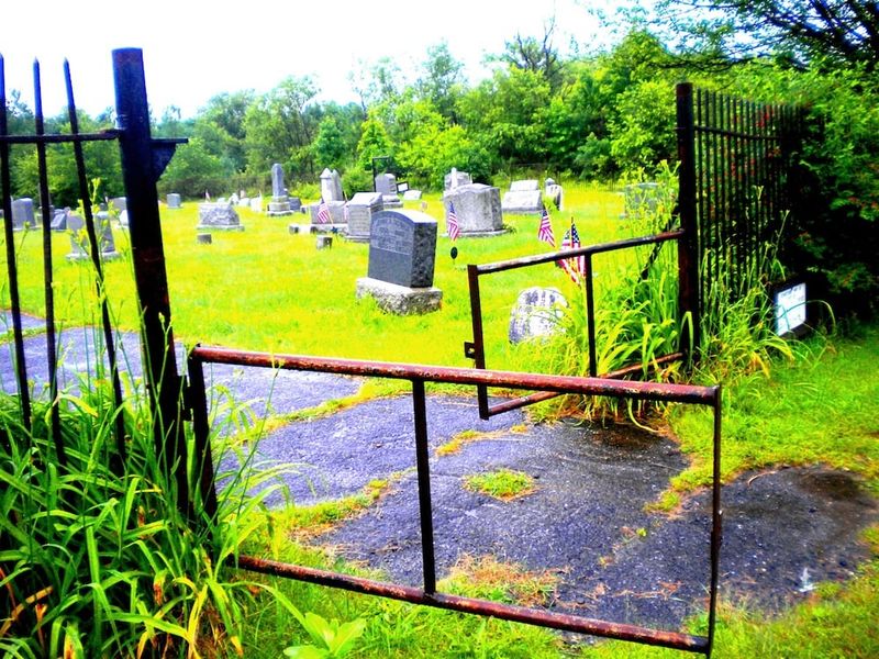 Cemeteries Surrounded By Smoke