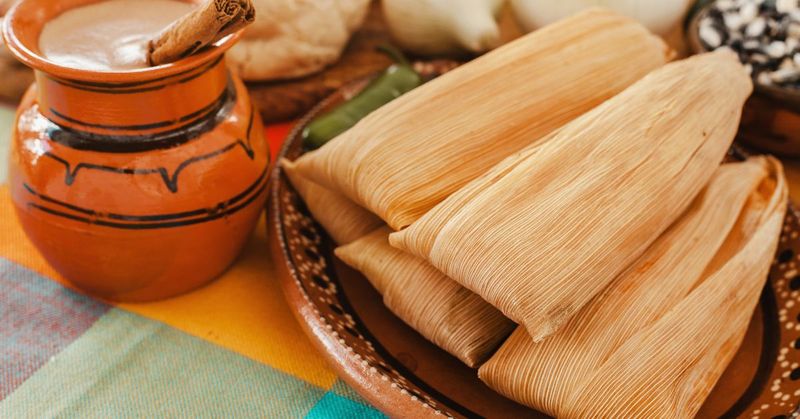 Cilantro Tamales