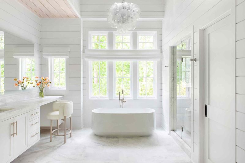 Alabama Homeowners Share Bathroom Renovations They Regret - Decor Hint All-White Everything Without Thinking It Through