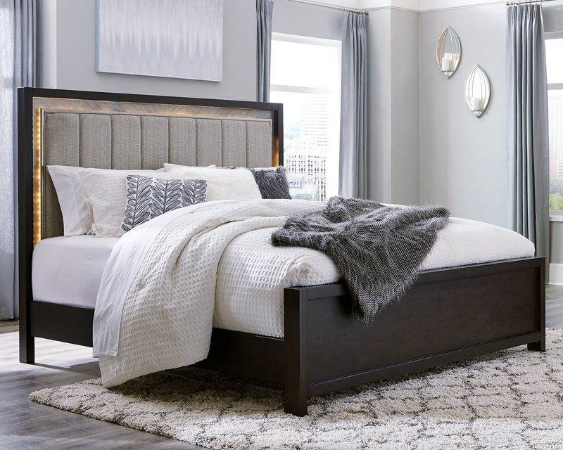 Ashley Furniture Cadmori Upholstered Panel Bed