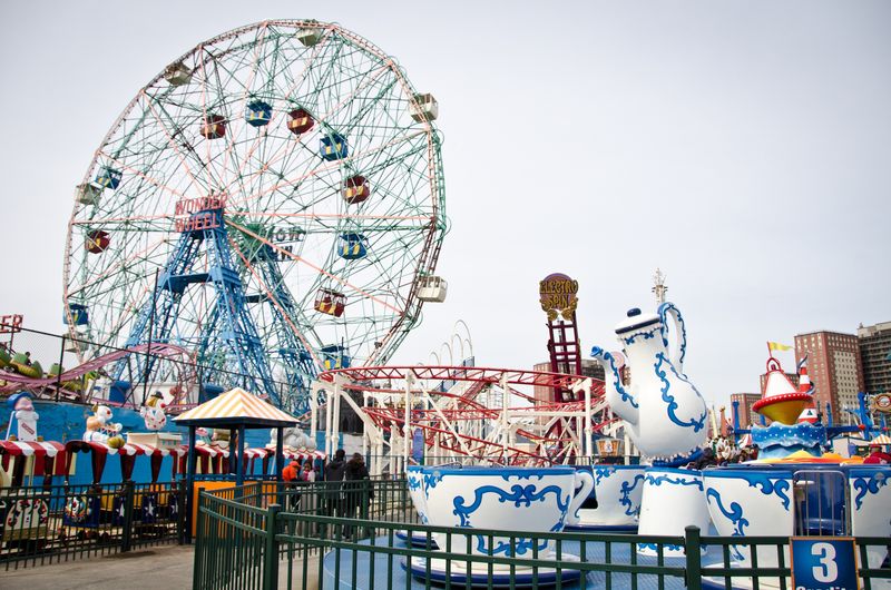 Coney Island Beach and Boardwalk