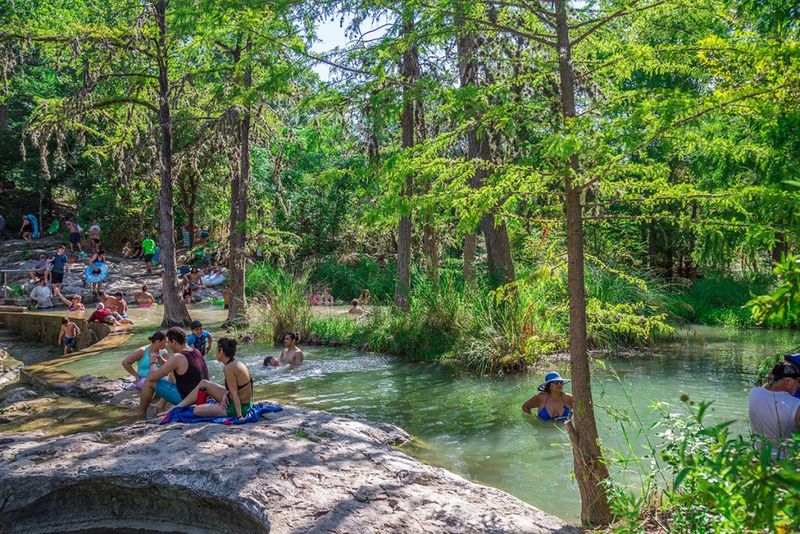 Natural Swimming Paradise at Krause Springs