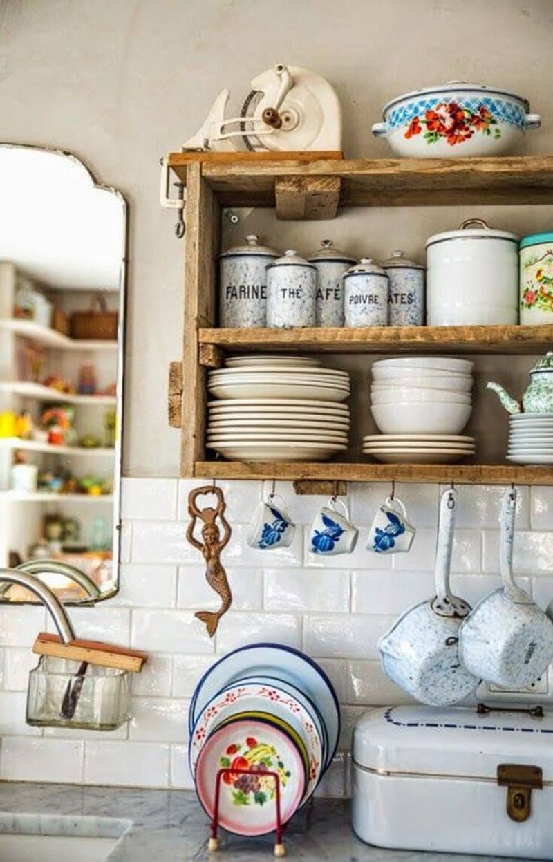 Retro Kitchen Enamelware