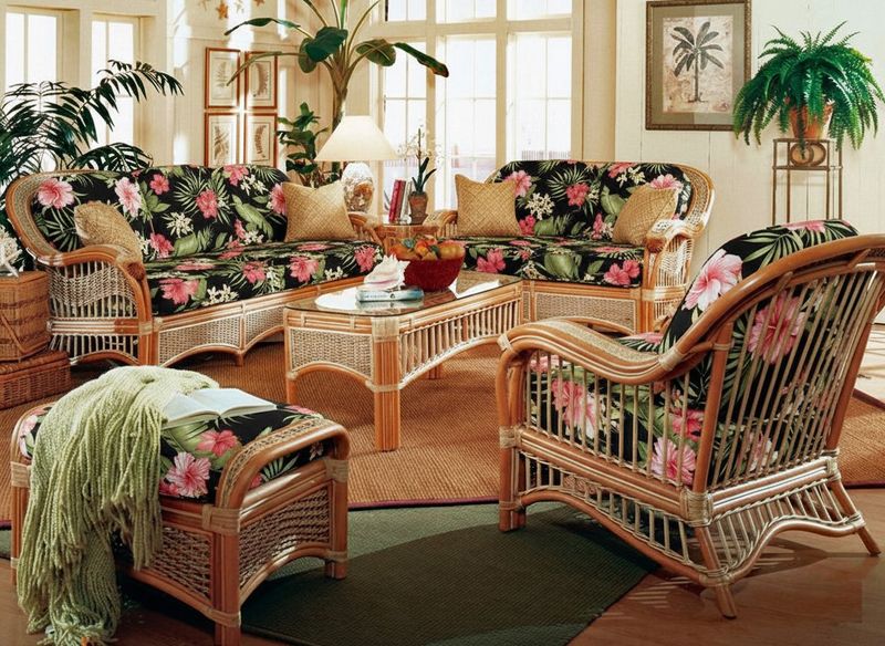 Vintage Inspired Florida Home Trends Millennials Are Loving Again - Decor Hint Rattan and Wicker Furniture