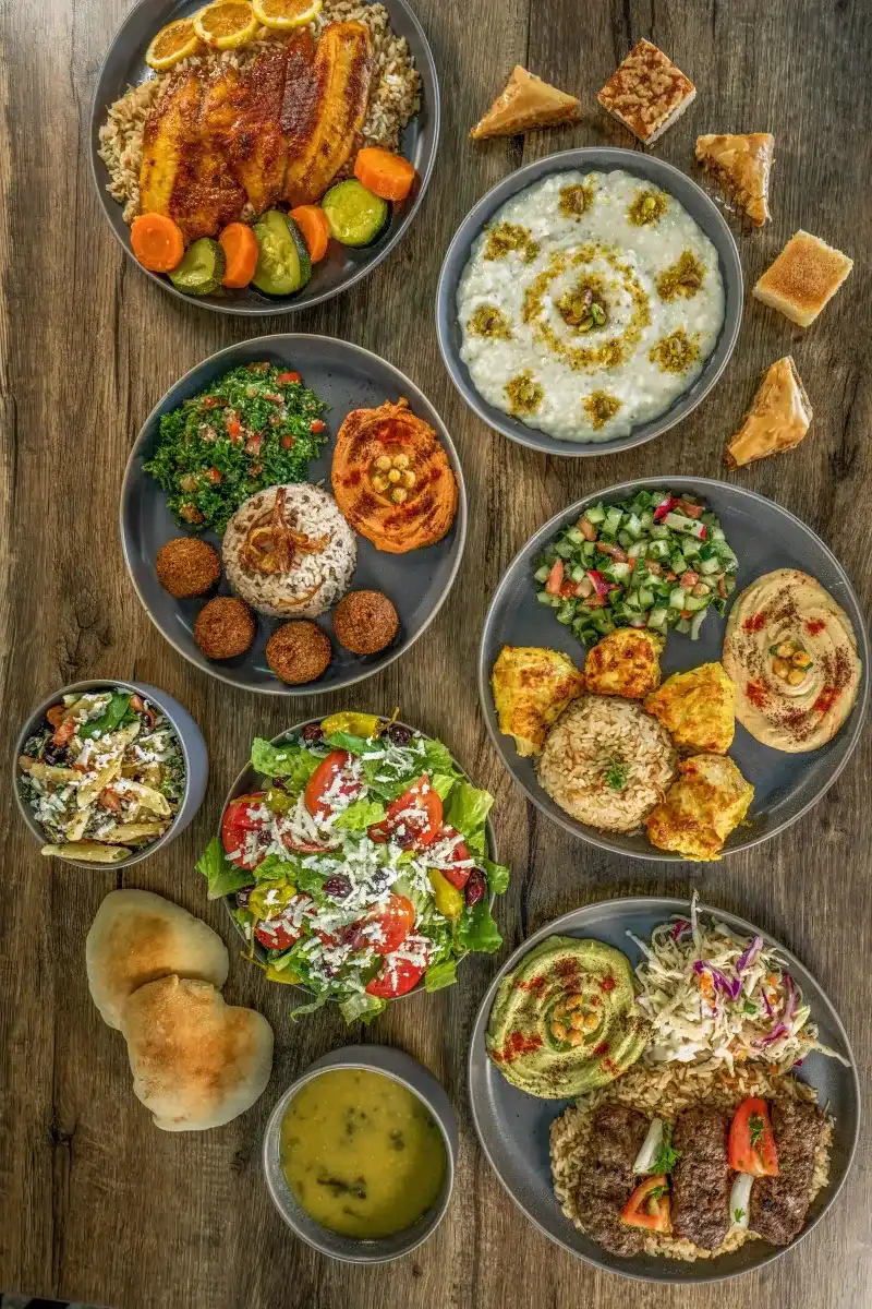Mediterranean Buffet Spreads