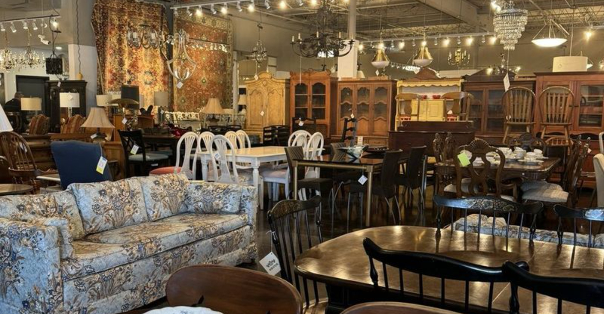 Bargain Hunters Flock To This Huge Ohio Thrift For Unique Furniture