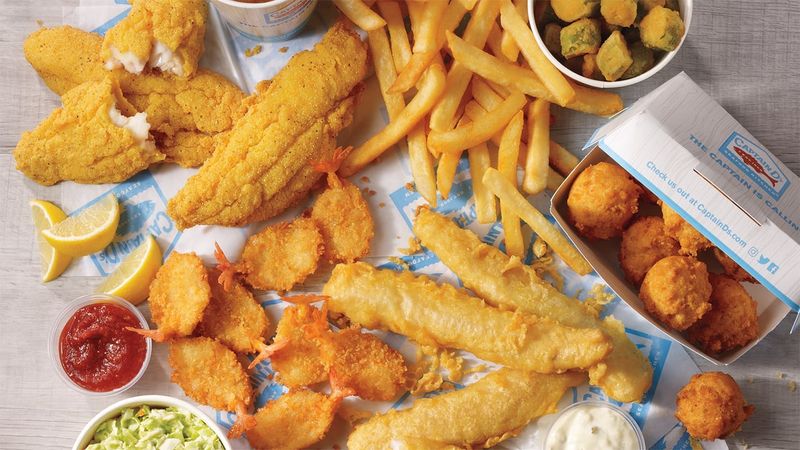 9 Alabama Buffets Locals Say Are Worth Every Plate - Decor Hint Captain D's Seafood Kitchen - Various Locations