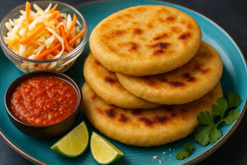 Pork and Cheese Pupusa