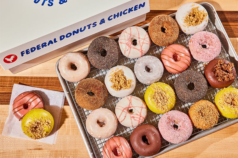The Ultimate Pennsylvania Donut Trail: 10 Beloved Shops Worth The Drive - Decor Hint Federal Donuts (Philadelphia)