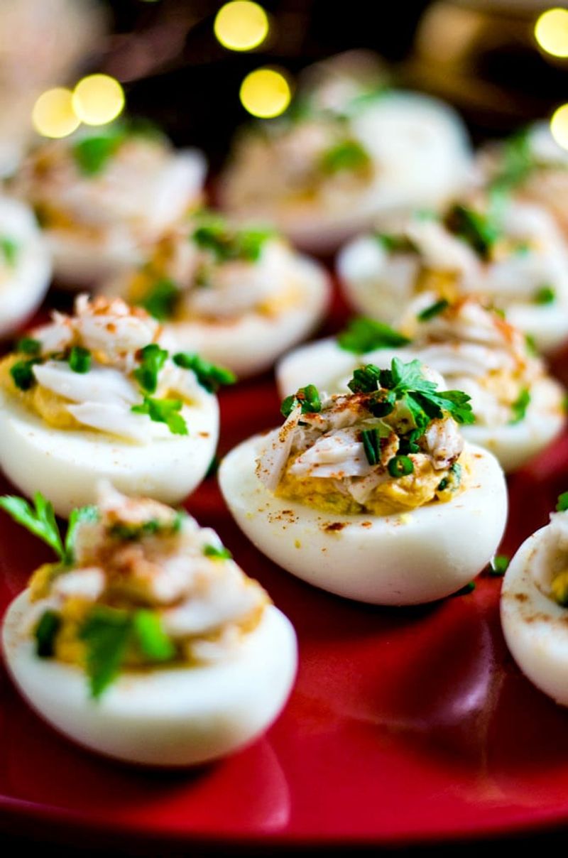 Remoulade Deviled Eggs