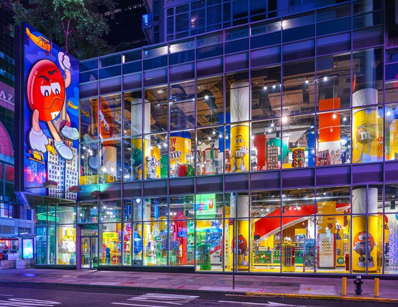 Times Square and M&M's World