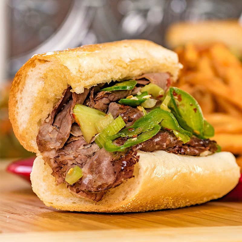 Illinois Italian Beef Sandwiches Big Enough To Share - Decor Hint Pop's Italian Beef and Sausage in Orland Park