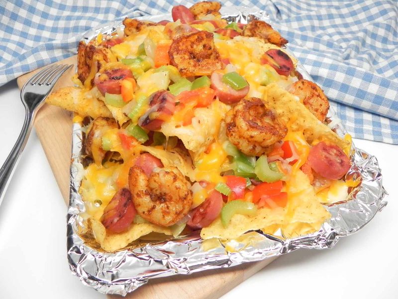 Jambalaya Nachos