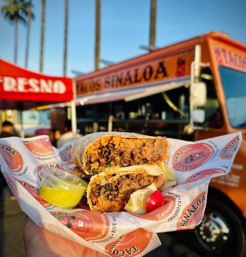 California Taco Truck Serving Burritos That Wow Locals - Decor Hint Oversized Burritos That Could Double As Pillows
