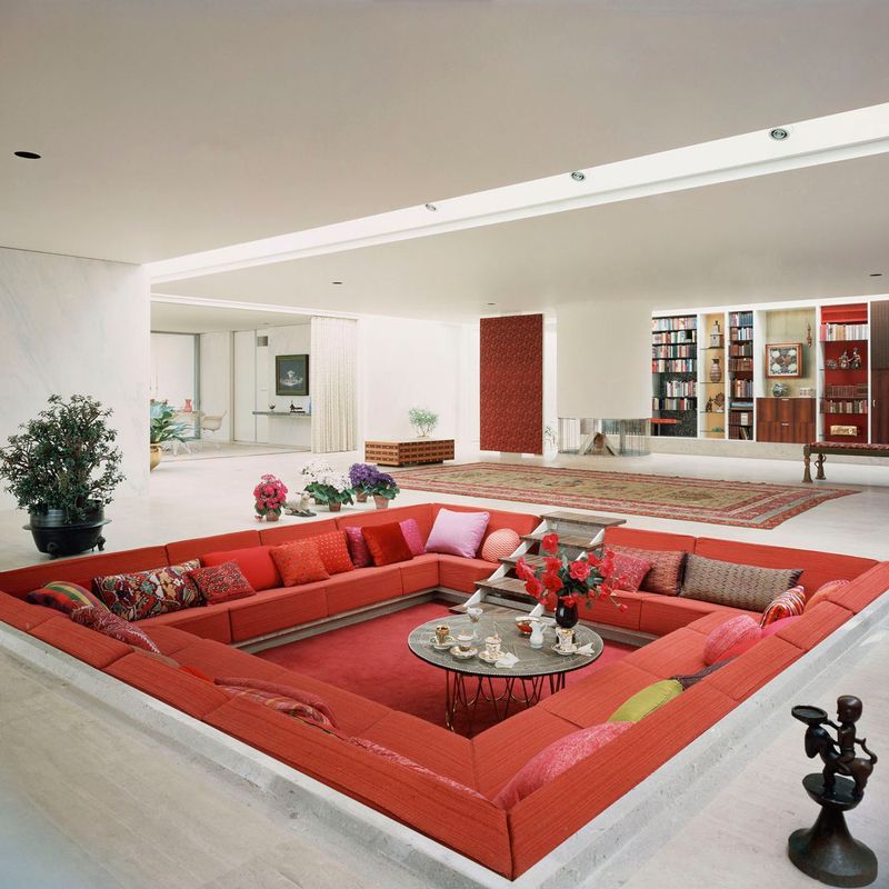 Sunken Living Rooms
