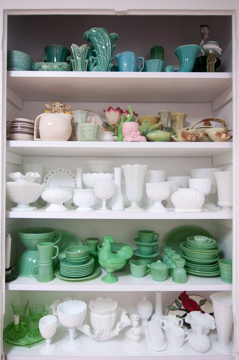 Green Jadeite Glassware