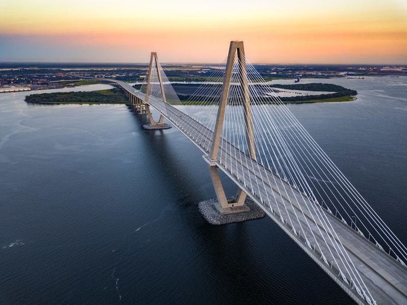 26 Reasons Charleston Might Be The South's Most Captivating City - Decor Hint Arthur Ravenel Jr. Bridge's Modern Marvel