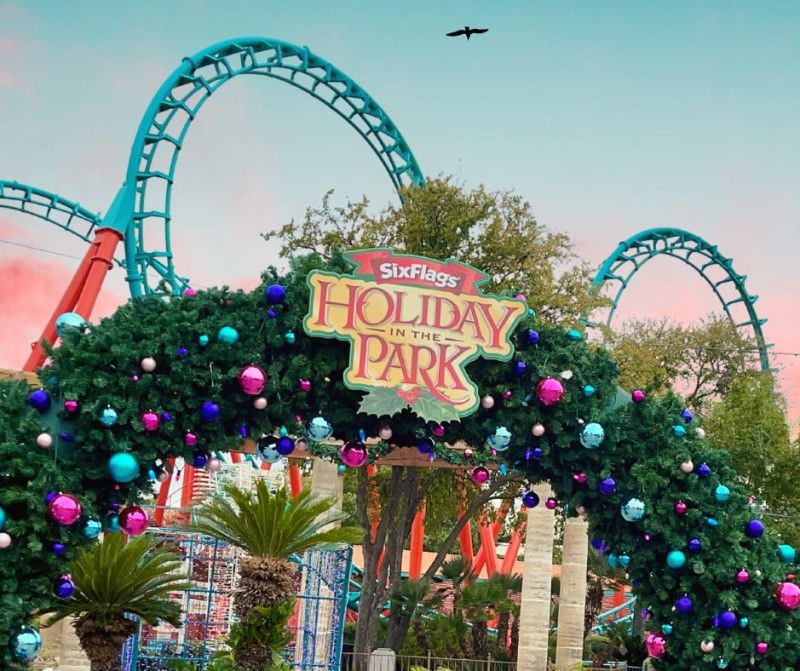 20 Texas Winter Festivals You Can't Miss In 2025 - From Hill Country Lights To Holiday Rodeos - Decor Hint Holiday In The Park At Six Flags Fiesta Texas