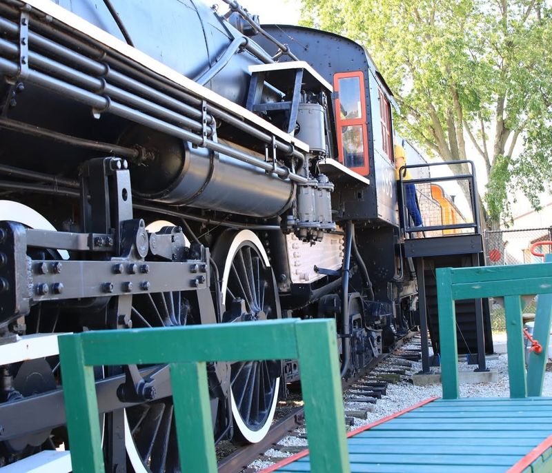 Wheels O' Time Museum Train Display