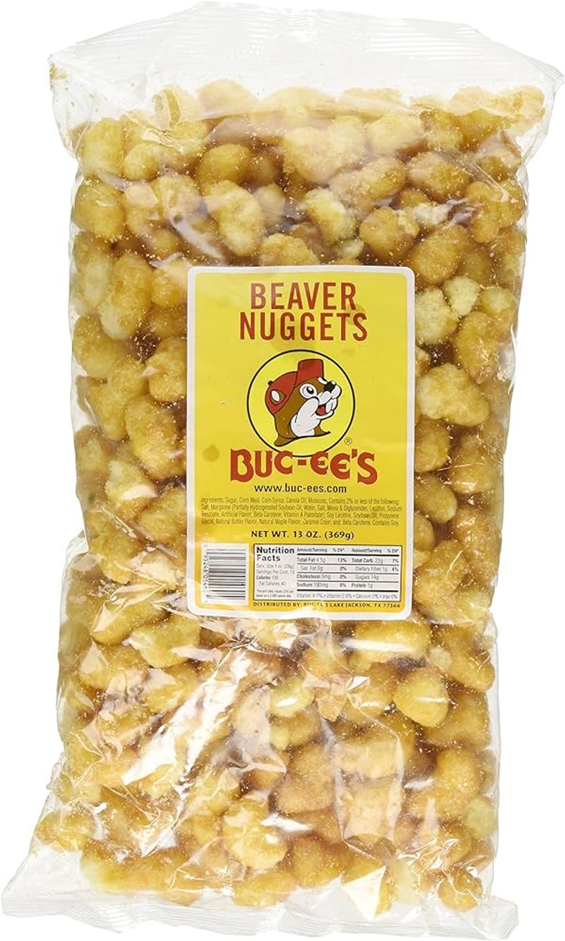 25 Texan Food Expressions That Make Visitors Do A Double Take - Decor Hint Buc-ee's Beaver Nuggets