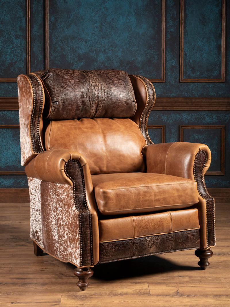 Classic Texas Furniture Styles Designers Are Bringing Back To Life - Decor Hint Longhorn Leather Chairs