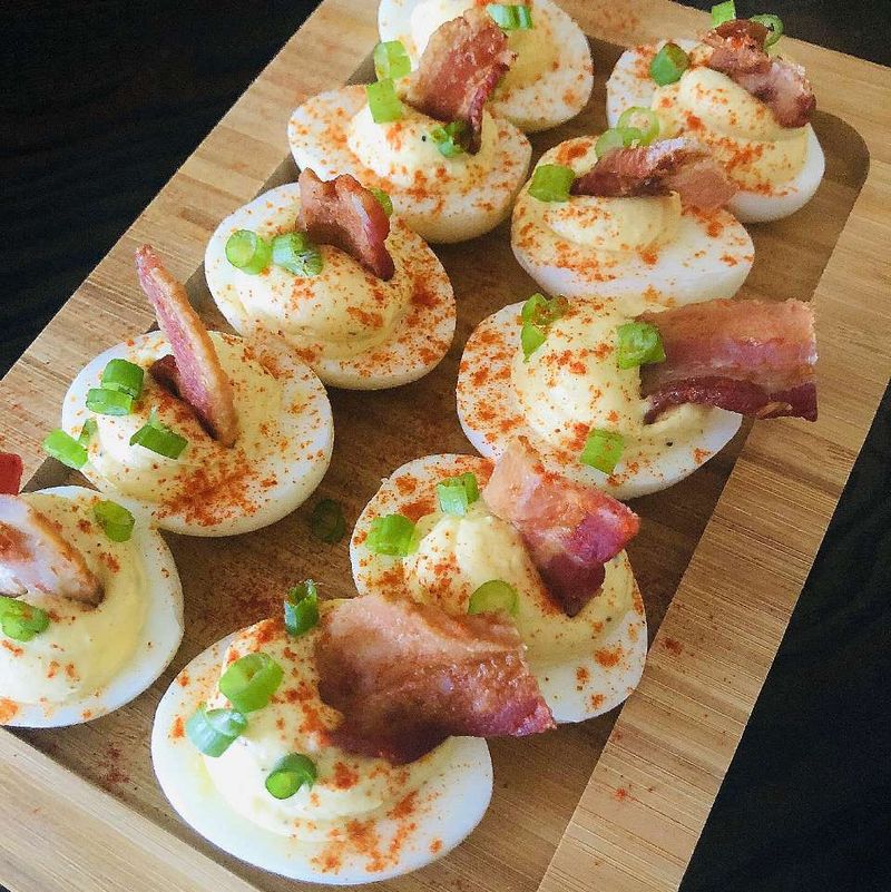 Must-Try Thanksgiving Dishes In Georgia With That Comforting Southern Touch - Decor Hint Deviled Eggs