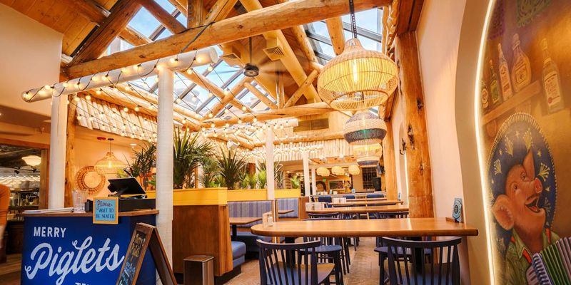 Wyoming Small Town Restaurants Overflowing With Rustic Charm And Western Flavor - Decor Hint The Merry Piglets Mexican Grill - Pinedale