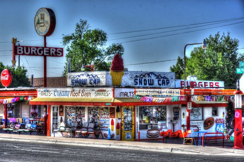 Arizona's Diners Where Hearty Classics Are Always On The Menu - Decor Hint Delgadillo's Snow Cap Drive-In