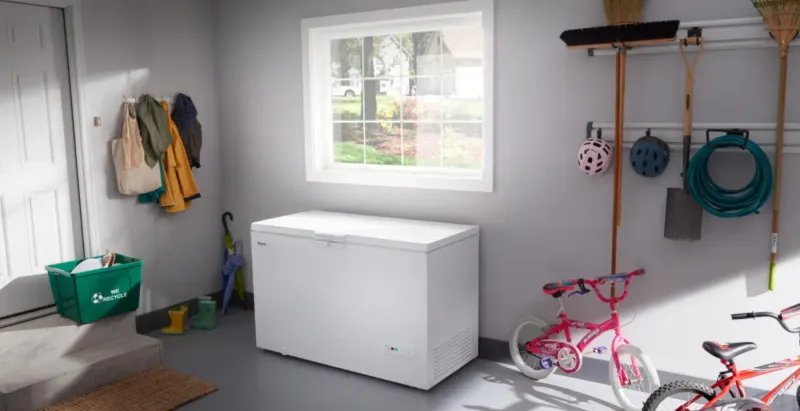 Full-Sized Appliances and Extra Freezers