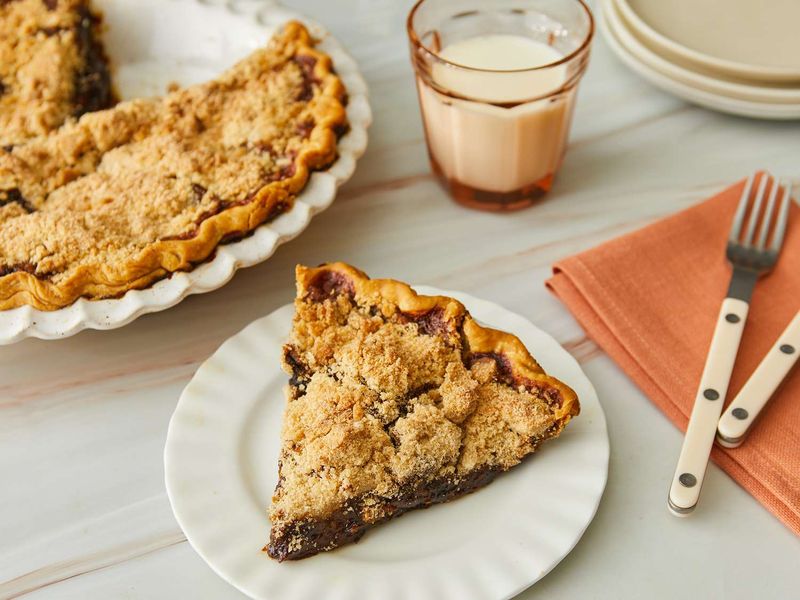 Molasses Or Shoofly Pie For Breakfast Or Dessert