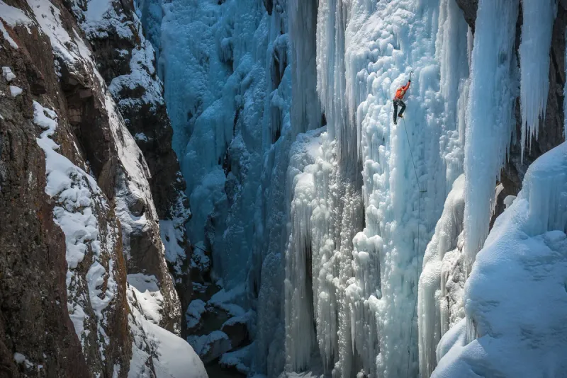 Ice Climbing in Ouray