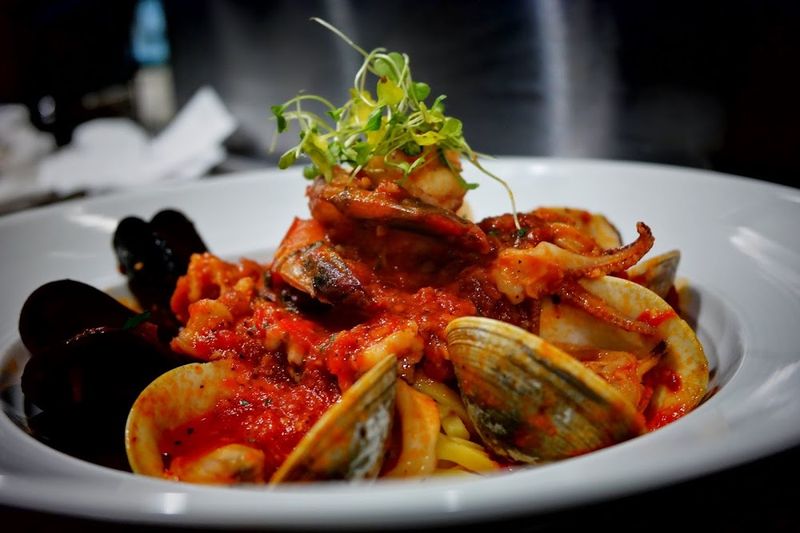 Rudder Restaurant Sunday Seafood Spread