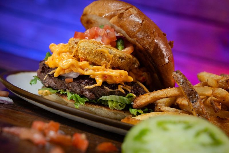 Fred's Texas Cafe's Comfort Burger