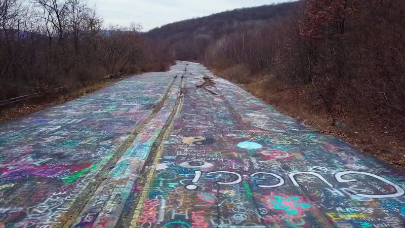 The Famous Graffiti Highway