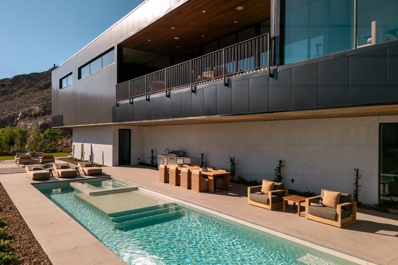 Multiple Terraces With Dual Outdoor Kitchens