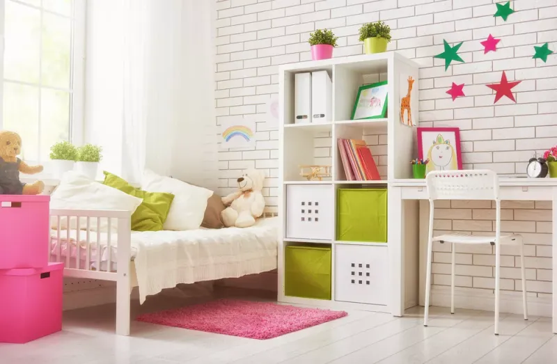 10 Kids' Room Design Mistakes That Turn Buyers Away - Decor Hint Neglecting Storage Needs