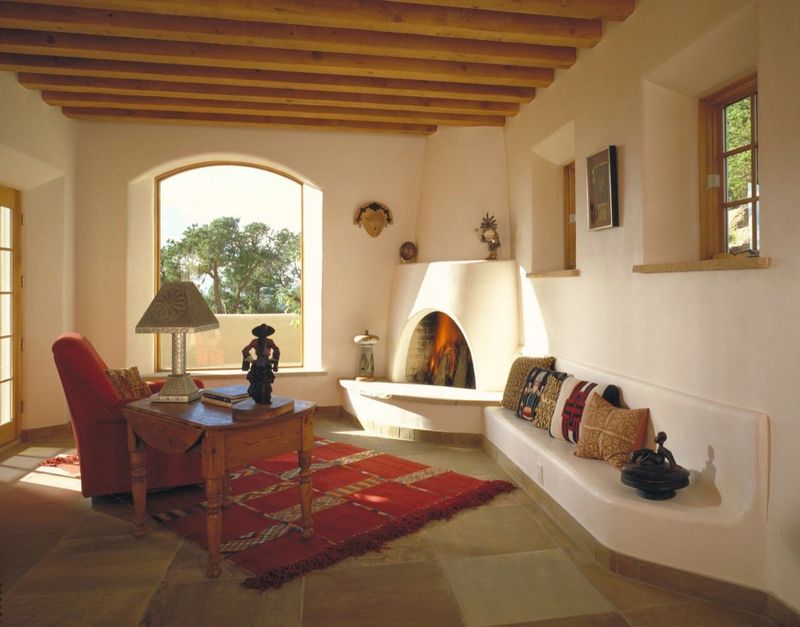 10 Arizona Home Features Making Their Way Back Into Style - Decor Hint Kiva Fireplaces
