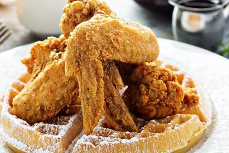 Fayetteville Takeout Restaurants Serving Home-Style Fried Chicken - Decor Hint Uptown's Chicken and Waffles