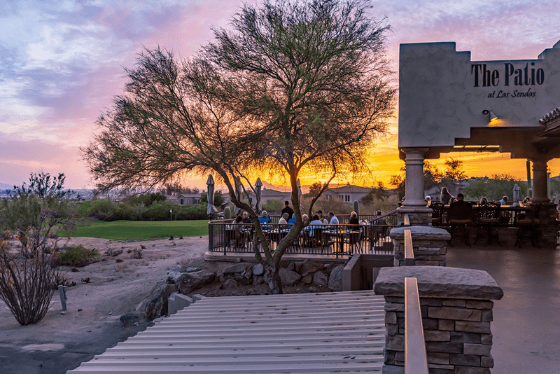 The Patio At Las Sendas