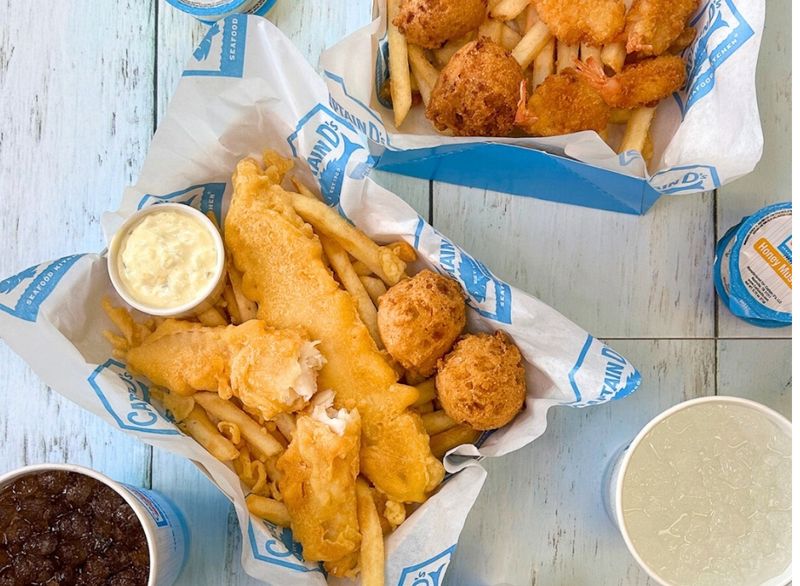 20 Tennessee Spots Frying Fish The Old-School Way Every Friday - Decor Hint Captain D's Original Location