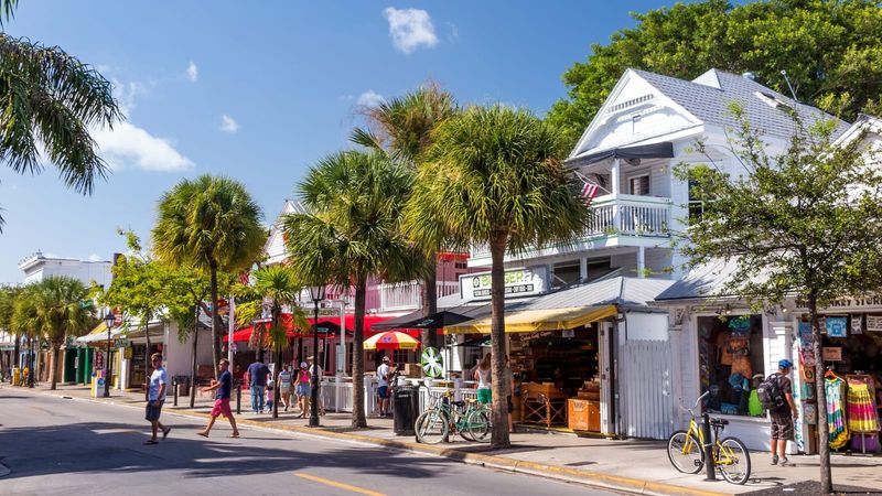 Duval Street In Key West