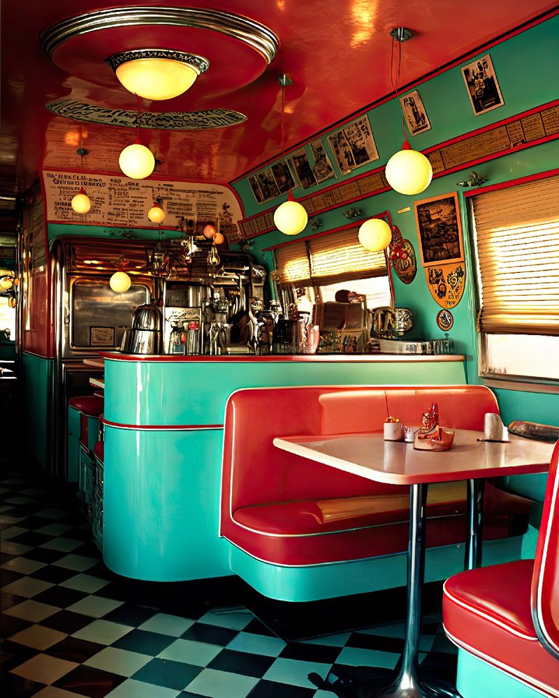 Vintage Route 66 Diner Ware