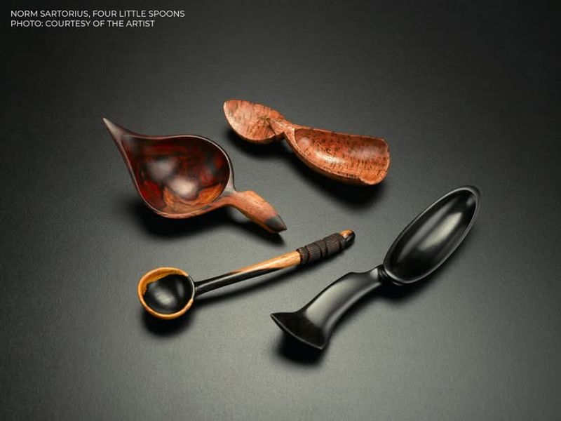 Norm Sartorius' Sculptural Wooden Spoons
