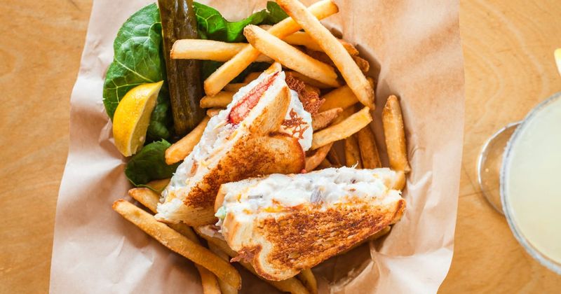 Signature Dungeness Crab And Cheddar Melt