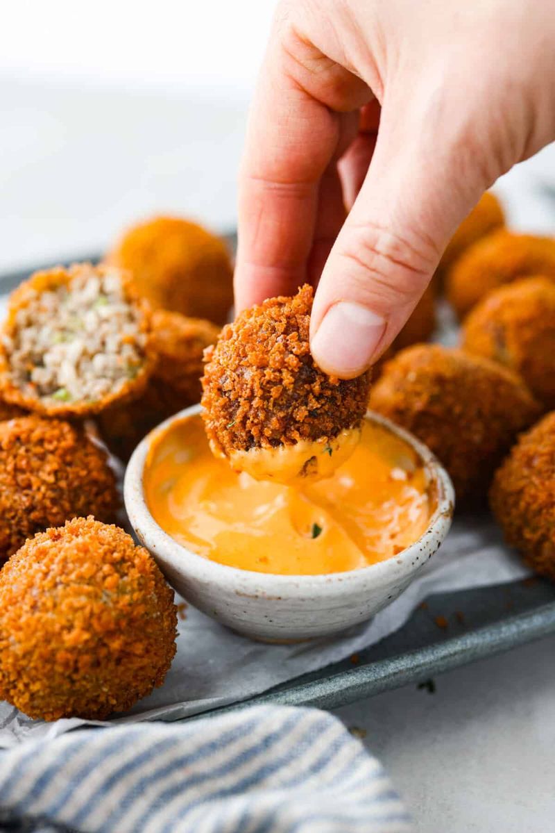 Dirty Rice Arancini