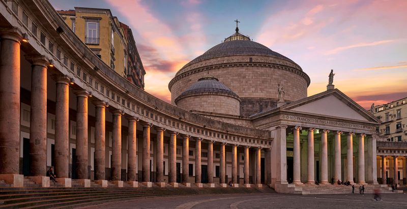 Piazza del Plebiscito at Sunset