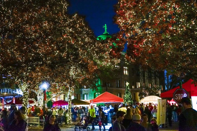20 Texas Winter Festivals You Can't Miss In 2025 - From Hill Country Lights To Holiday Rodeos - Decor Hint Georgetown Christmas Stroll And Market