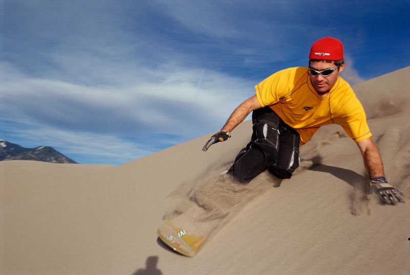 Great Sand Dunes Sandboarding