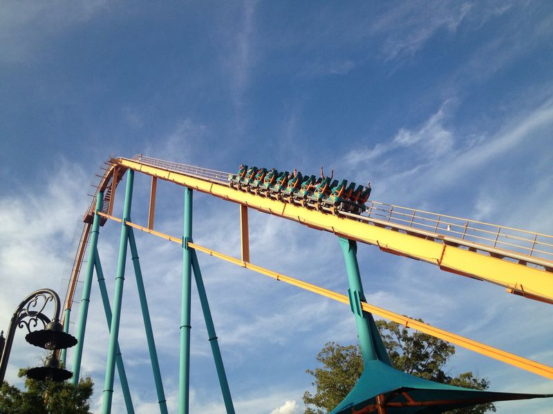 Six Flags Over Georgia Crowds